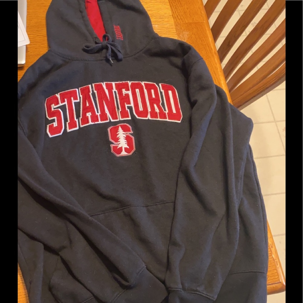 black Stanford hoodie